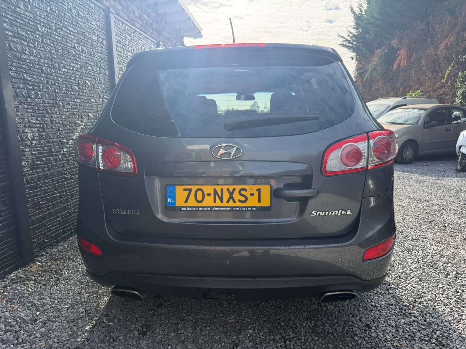 Hyundai Santa Fe 2.4i CVVT Dynamic, Auto's, Voorwielaandrijving, Euro 5, Gebruikt, Zwart