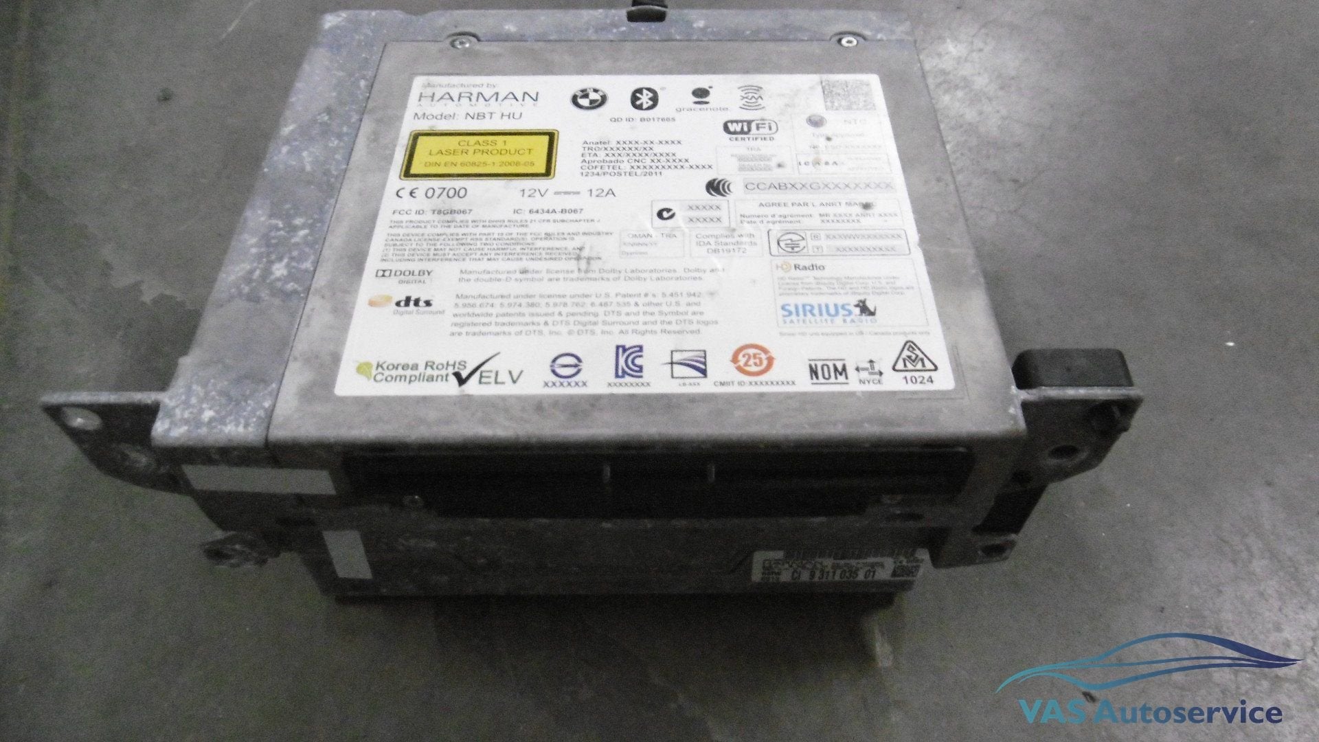 Navigatieunit BMW  CIC module F10 F11 F12 F13  6512 6 826 78, Gebruikt, -, Ophalen of Verzenden, -