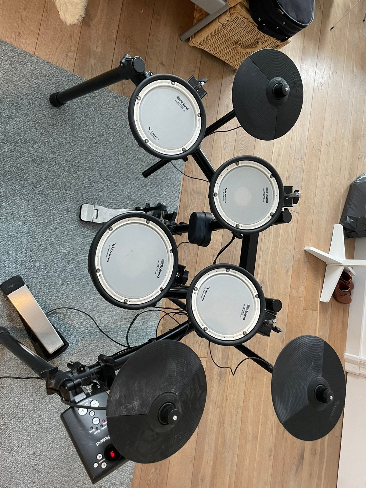 Roland drumstel TD1-DMK, Muziek en Instrumenten, Ophalen, Gebruikt, Roland, Elektronisch