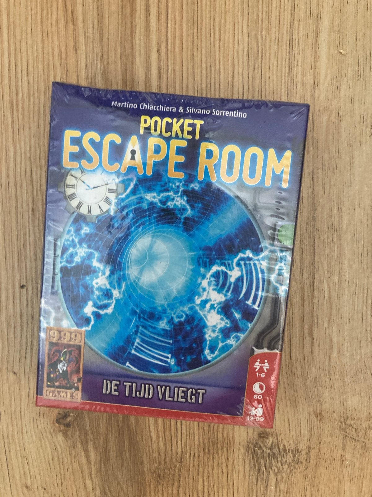Pocket Escape Room: De Tijd Vliegt - Nieuw in seal, Een of twee spelers, Ophalen, Nieuw