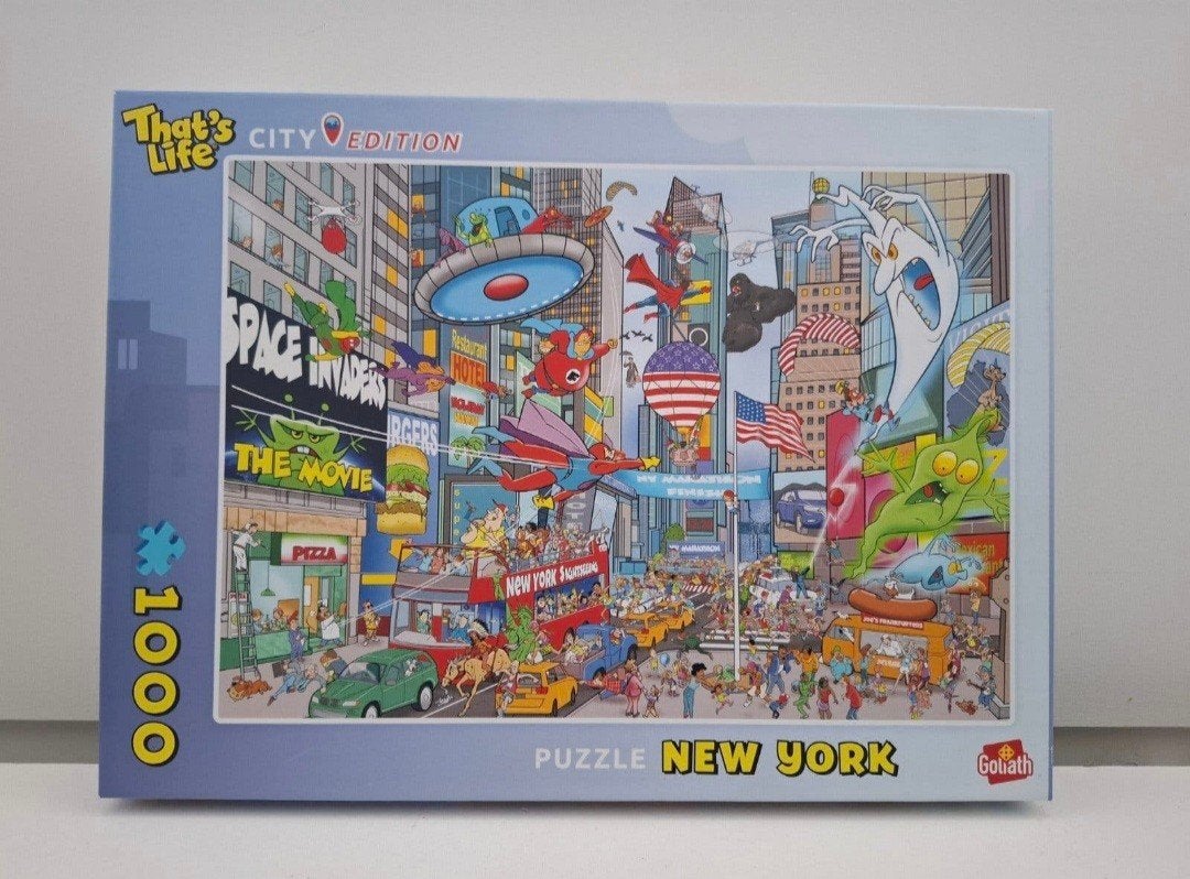 Thats Life puzzel New York 930799, Ophalen of Verzenden, 500 t/m 1500 stukjes, Gebruikt