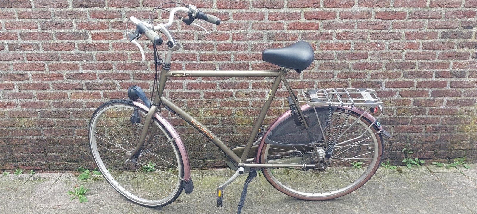 Union Retro 65cm, 7 versnellingen, Nieuwstaat, Versnellingen, Zo goed als nieuw, 61 tot 65 cm, Trommelrem