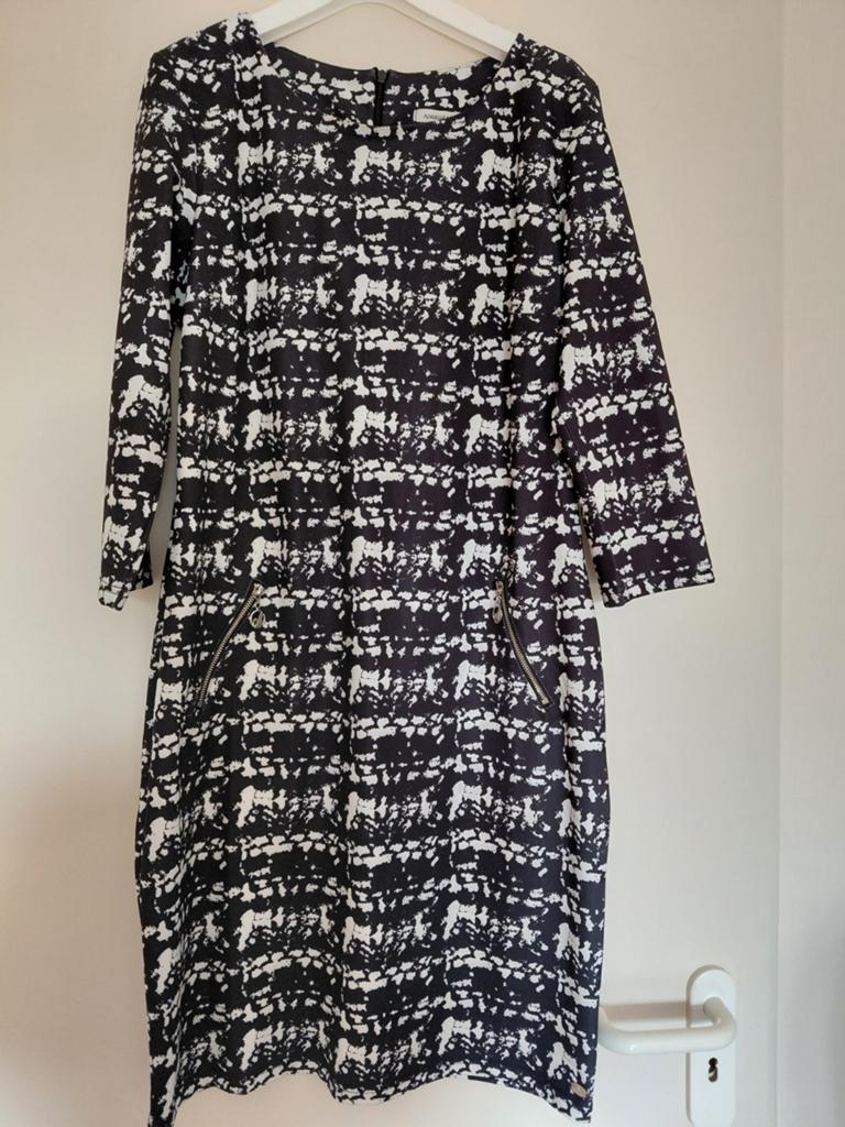 Jurk van Angelle Milan M, Maat 38/40 (M), Angelle, Blauw, Nieuw