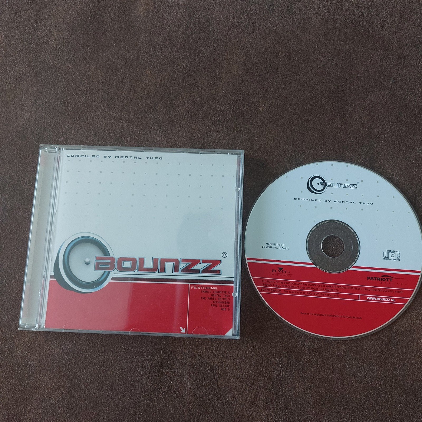 Bounzz - Compiled by Mental Theo (Dance CD), Cd's en Dvd's, Ophalen of Verzenden, Gebruikt, Dance, Album