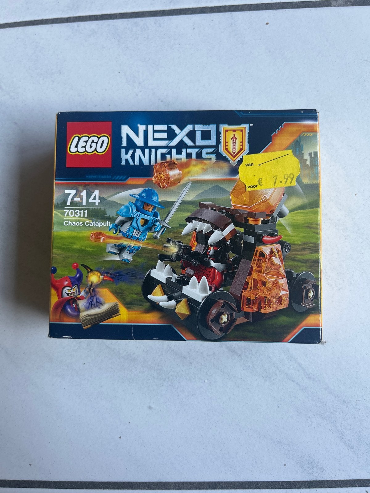 Lego Nexo Knights 70311 Chaos Katapult - Nieuw in doos, Kinderen en Baby's, Speelgoed | Duplo en Lego, Ophalen, Overige thema's
