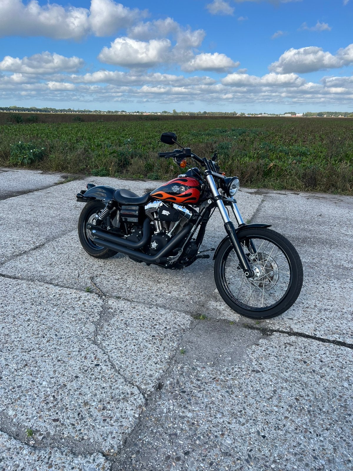 Harley Davidson dyna wide glide FXDWG, Motoren, 2 cilinders, 1585 cc, Particulier, Meer dan 35 kW