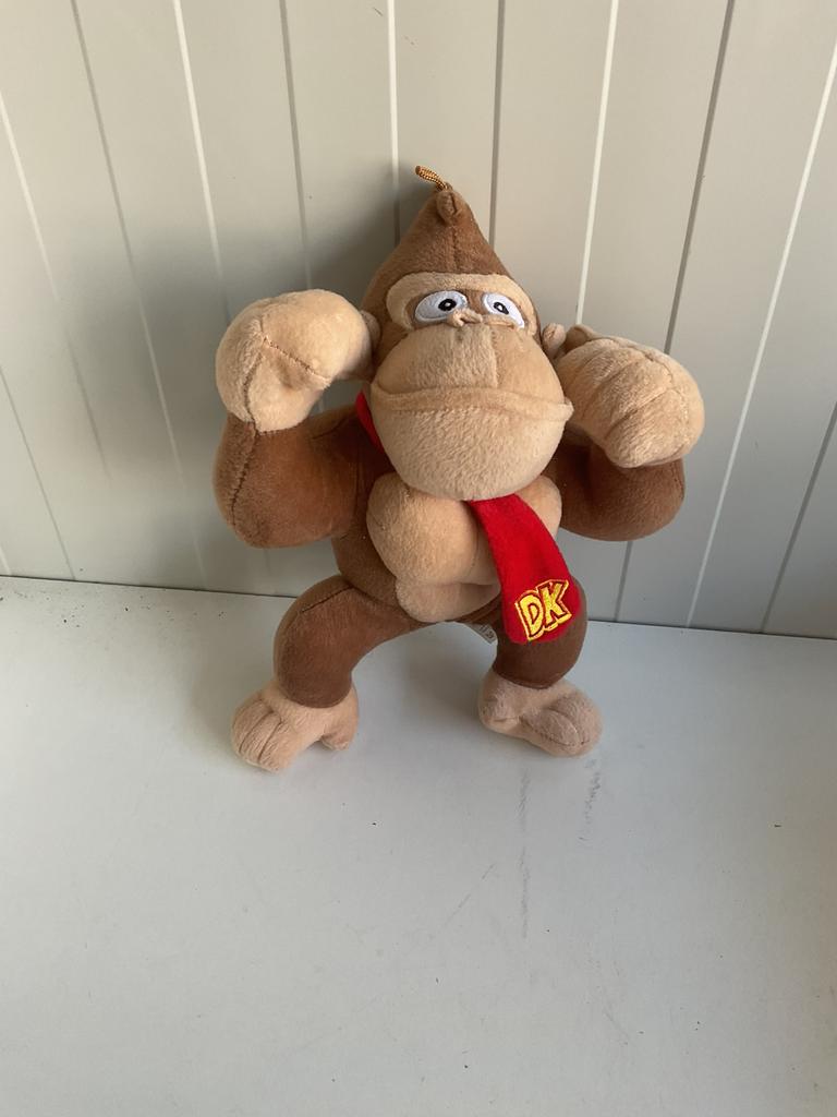 Donkey Kong knuffel van Nintendo Super Mario, Ophalen, Zo goed als nieuw, Overige typen
