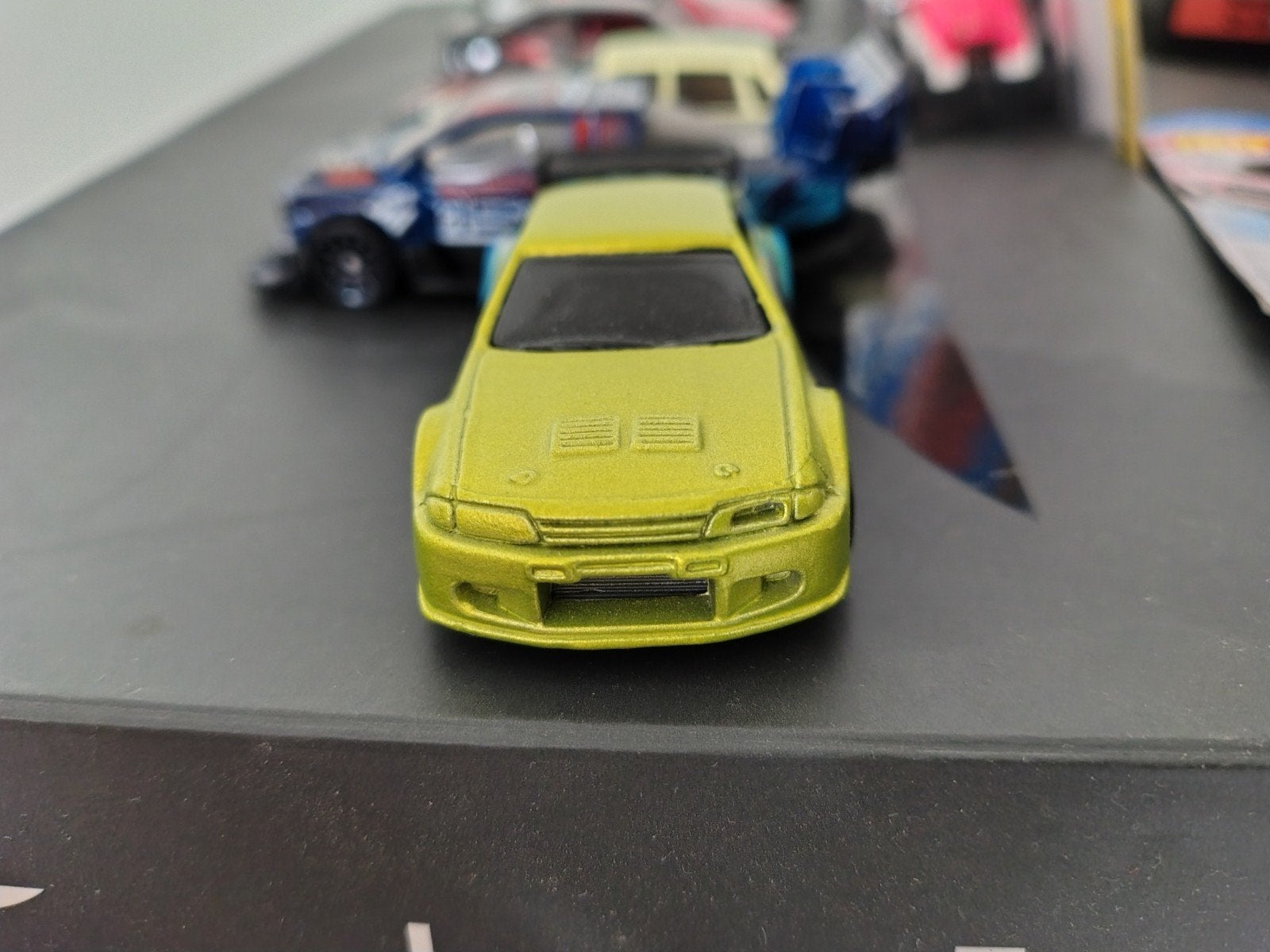 Hot Wheels Nissan Skyline R32 (2001) – Zeldzame Groene Uitvo, Ophalen of Verzenden, Auto