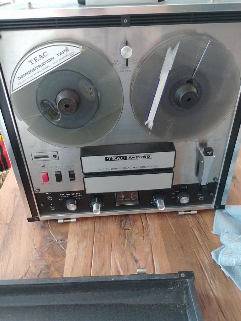 TEAC tape reel to feel bandrecorder A-2060 te koop, Audio, Tv en Foto, Bandrecorders, Ophalen
