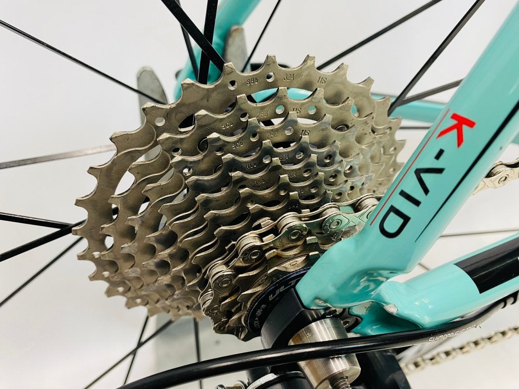 BIANCHI Intenso Carbon racefiets M-54cm – SHIMANO Ultegra, Overige merken, Aluminium, Ophalen of Verzenden, Zo goed als nieuw
