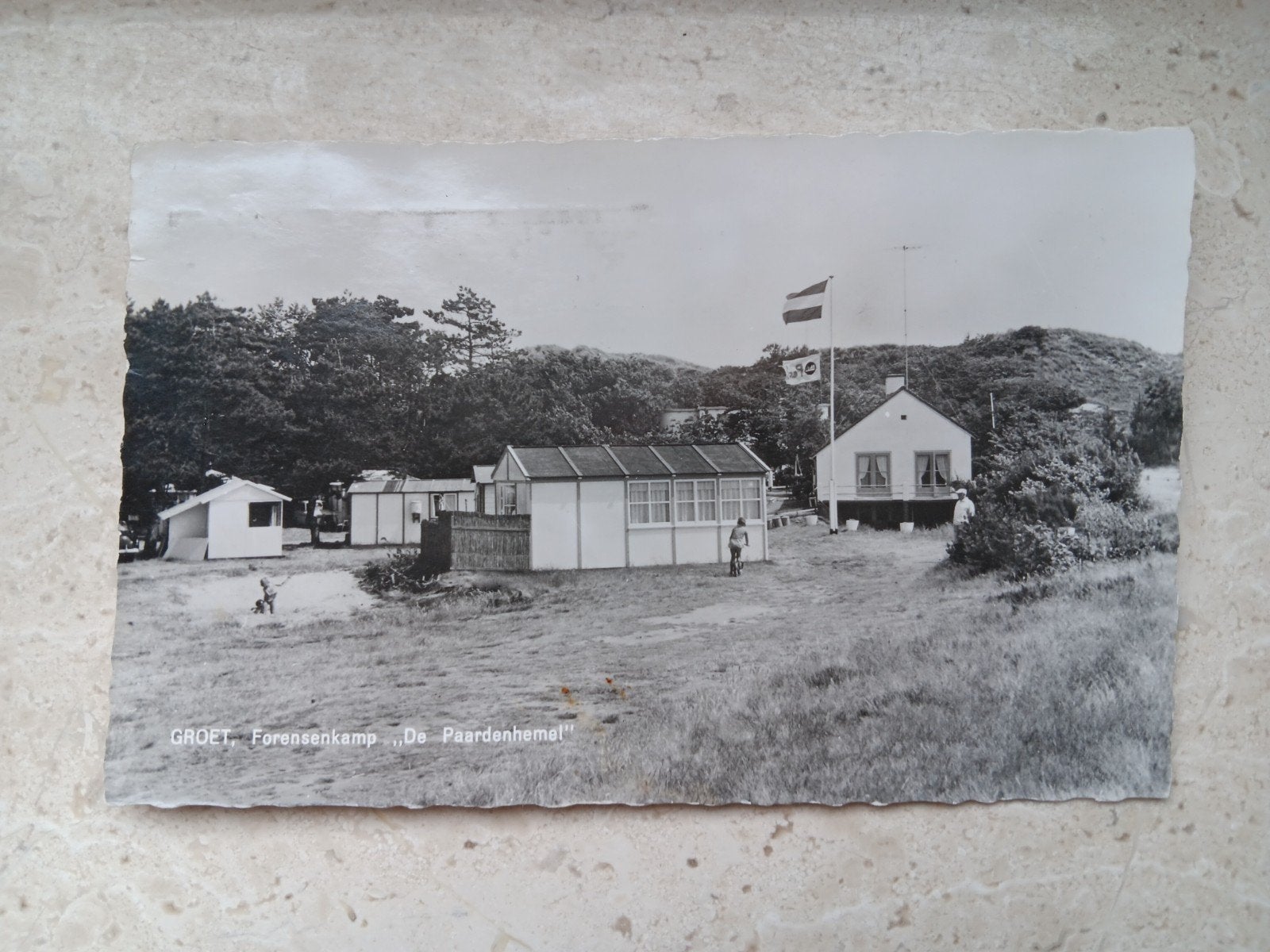 Groet Gem. Bergen De Paardenhemel - 1963, Verzenden, 1960 tot 1980, Gelopen, Noord-Holland