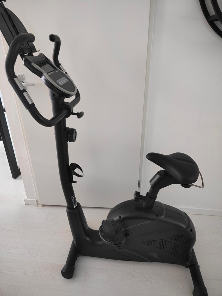 Hometrainer Crane met display en hartslagmeter, Ophalen