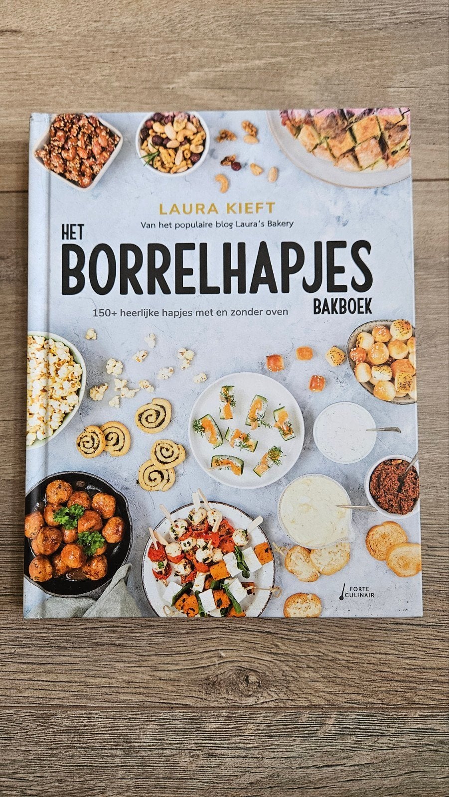 Het Borrelhapjes Bakboek - Laura Kieft (nieuw), Tapas, Hapjes en Dim Sum, Nieuw, Ophalen of Verzenden, Laura Kieft