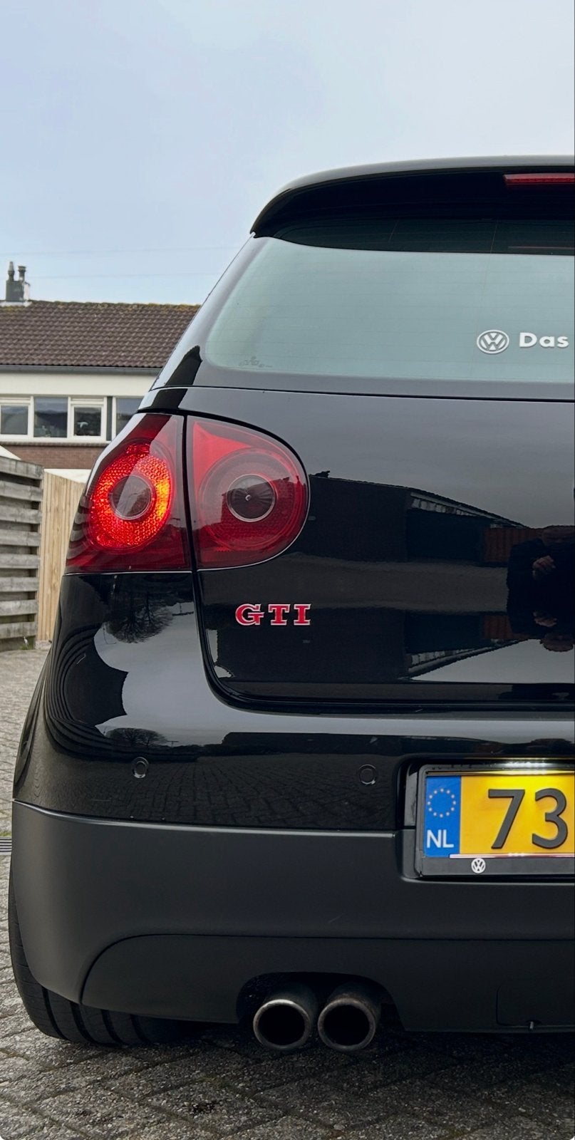 Volkswagen Golf 5 GTI uitlaat - einddemper, Auto-onderdelen, Ophalen of Verzenden, Gebruikt, Volkswagen