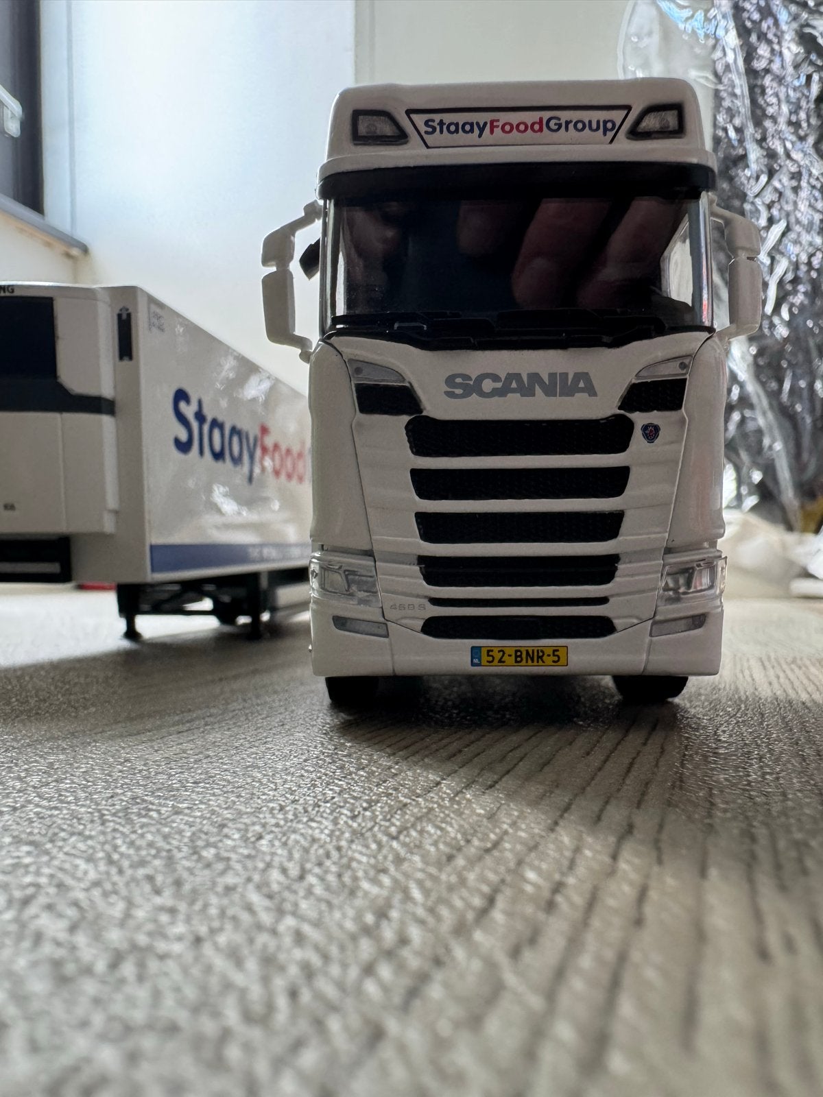 Scania S730 Staay Food Group met koeltrailer, Ophalen of Verzenden, Zo goed als nieuw, Bus of Vrachtwagen, Wsi