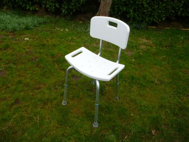 simpel douche stoel/kruk  zgan Brandschoon, Ophalen of Verzenden, Zo goed als nieuw