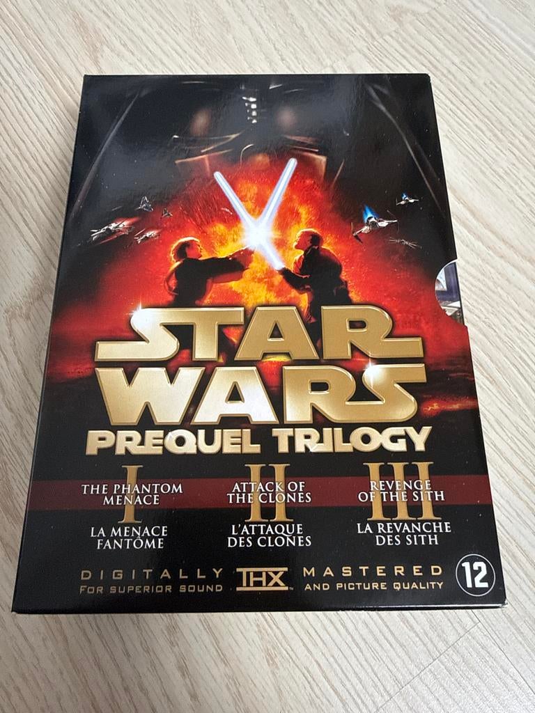 Star Wars Prequel Trilogie DVD Boxset (I, II, III), Boxset, Ophalen of Verzenden, Zo goed als nieuw, Science Fiction