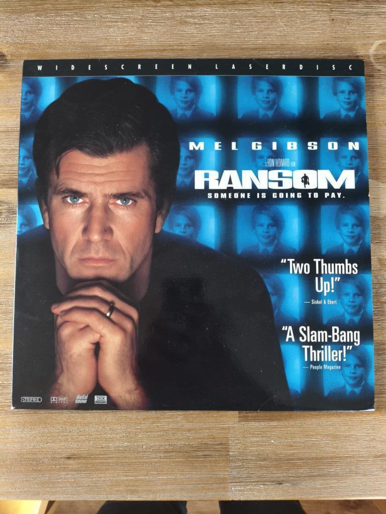 Ransom - Laserdisc, Alle leeftijden, Ophalen of Verzenden, Zo goed als nieuw, Actie en Avontuur