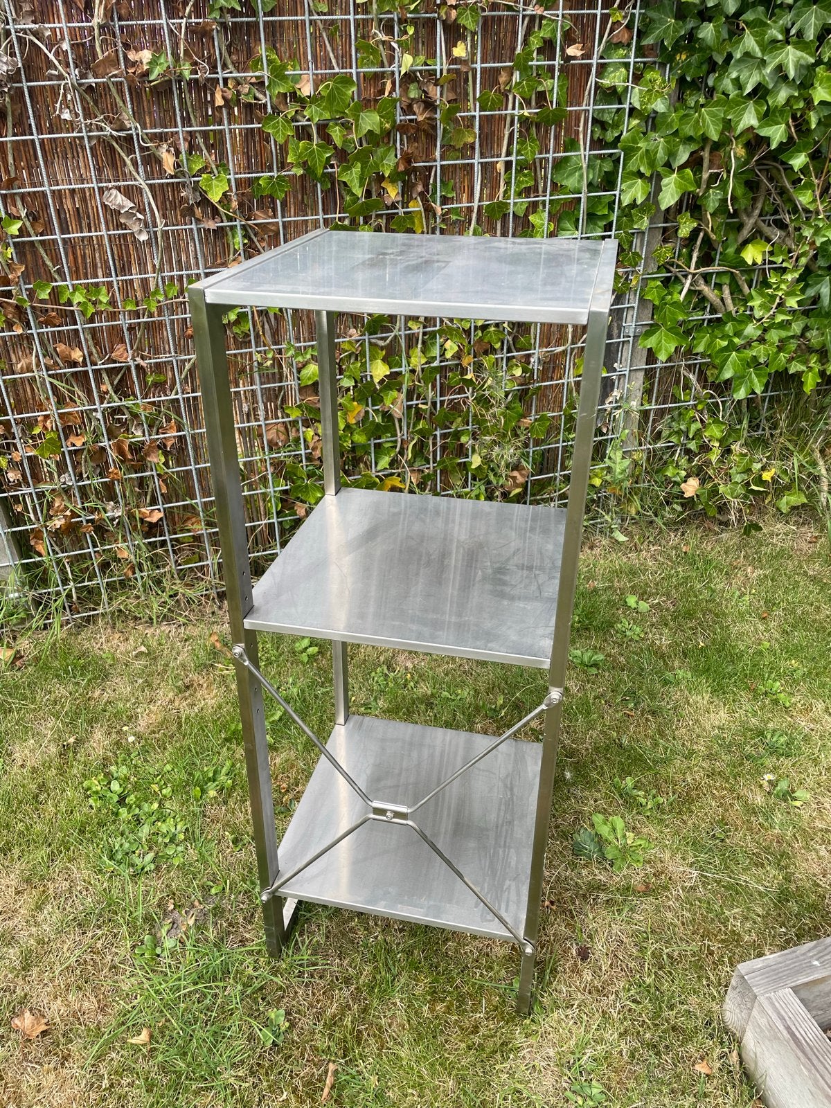IKEA Limhamn aluminium kastje - 3 planken, Ophalen, Gebruikt