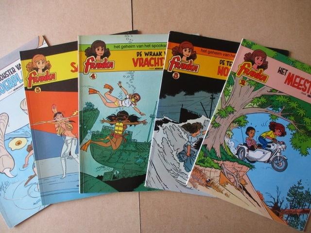 w0098 franka 25x, Boeken, Stripboeken, Eén stripboek, Ophalen, Gelezen