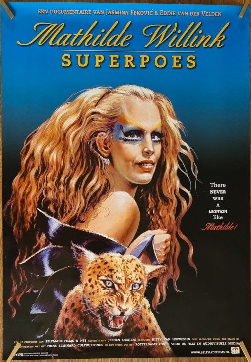 MATHILDE WILLINK Superpoes - originele film poster, Verzamelen, Rechthoekig Staand, Nieuw, Ophalen of Verzenden, A1 t/m A3