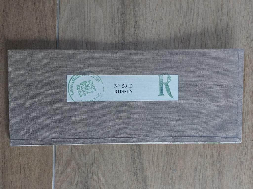 28D Rijssen Enter Almelo Wierden stafkaart uit 1976, Topografische Dienst Nederland, Ophalen of Verzenden, 1800 tot 2000, Nederland