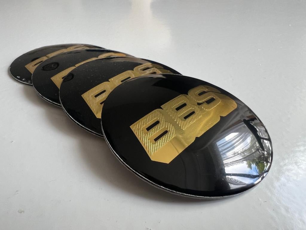 BBS PLAK EMBLEEM 56 MM FRIS JE WIELEN OP ALLU ACHTERKANT, Ophalen of Verzenden, Nieuw