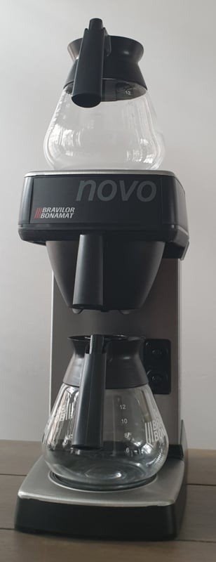 Koffiezetapparaat Bravilor Novo 021 snelfilterkoffie, Overige modellen, 10 kopjes of meer, Gemalen koffie, Ophalen of Verzenden