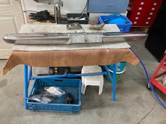 alfa gtv 1750 bertone voorbumper, Auto-onderdelen, Ophalen, Gebruikt, Alfa Romeo, Bumper