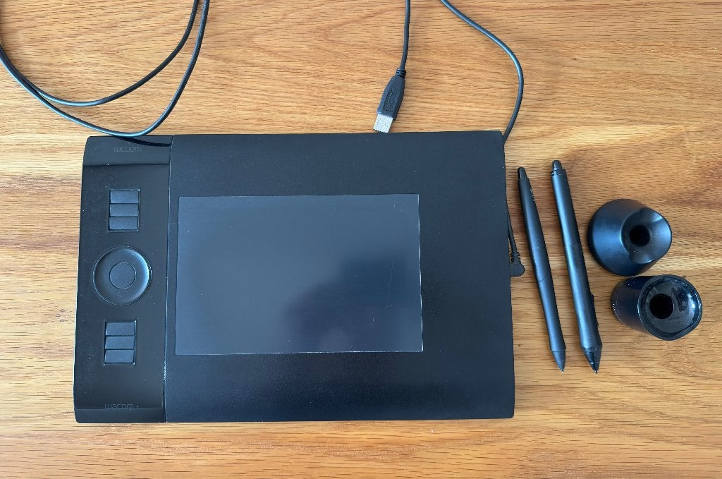 Wacom Intuos 4 Small PTK-440, Ophalen of Verzenden, Gebruikt, Bedraad, Wacom Intuos