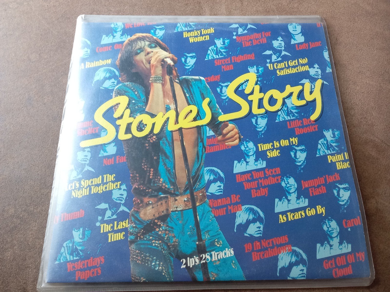The Rolling Stones - Stones Story (2 LP's), Cd's en Dvd's, Vinyl | Rock, Gebruikt, Poprock, Dubbel-LP, 12 inch, Ophalen of Verzenden