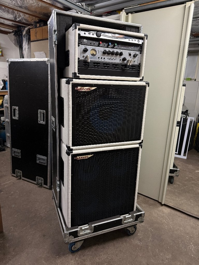 Complete Ashdown bas stack in flightcase, Ophalen of Verzenden, Gebruikt, Basgitaar, 100 watt of meer