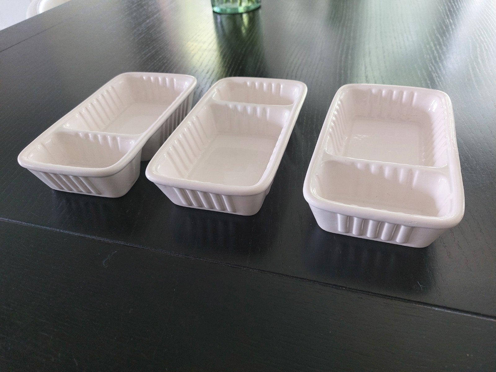 Porseleine frietbakjes, Huis en Inrichting, Ophalen of Verzenden, Gebruikt, Overige typen