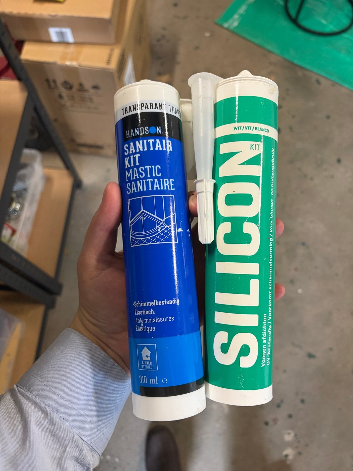 Sanitairkit & Siliconenkit - zie omschrijving, Ophalen of Verzenden, Nieuw, Overige typen