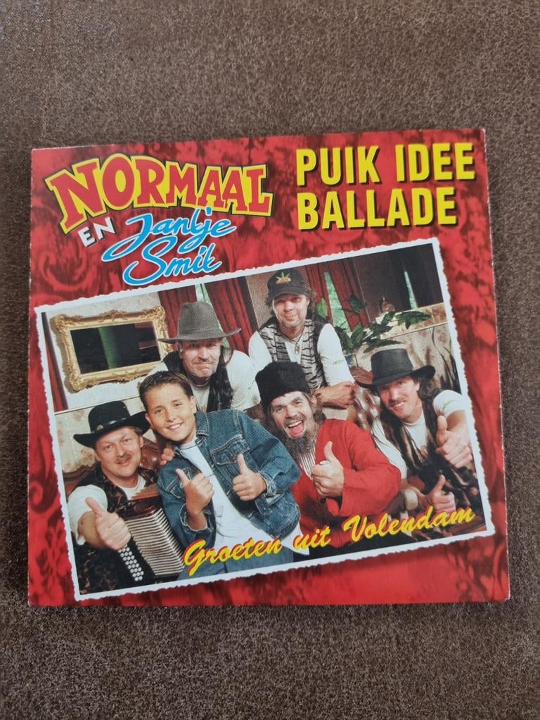 Normaal en Jantje Smit - Puik Idee Ballade CD Single, 1 single, Ophalen of Verzenden, Gebruikt, Nederlandstalig