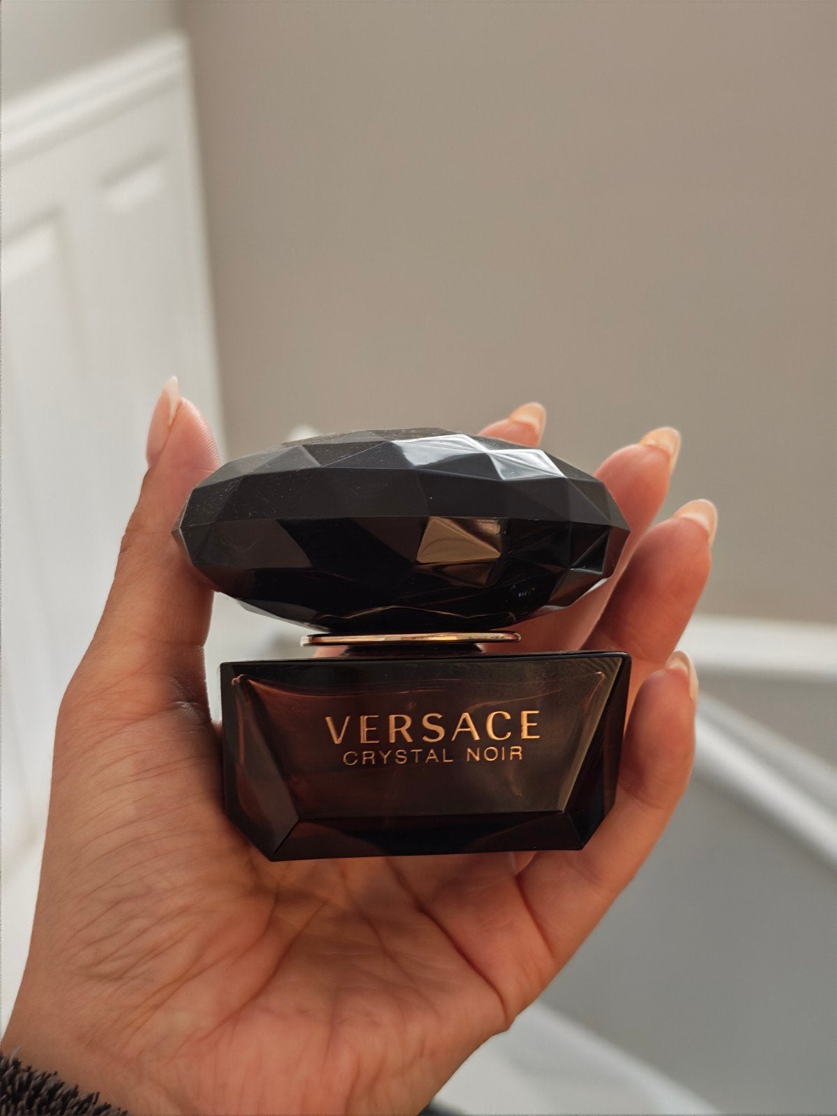 Versace Crystal Noir Eau de Parfum 30ml, Ophalen of Verzenden, Zo goed als nieuw
