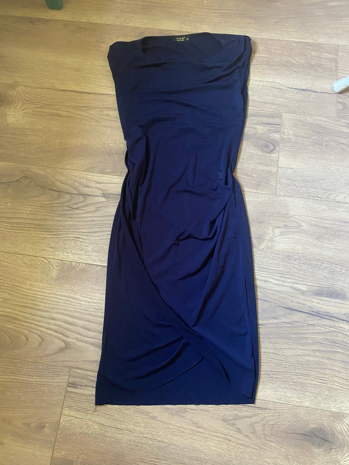 Nette soepel vallende jurk van Fame - Maat S, Kleding | Dames, Jurken, Blauw, Ophalen of Verzenden, Zo goed als nieuw, Maat 36 (S)