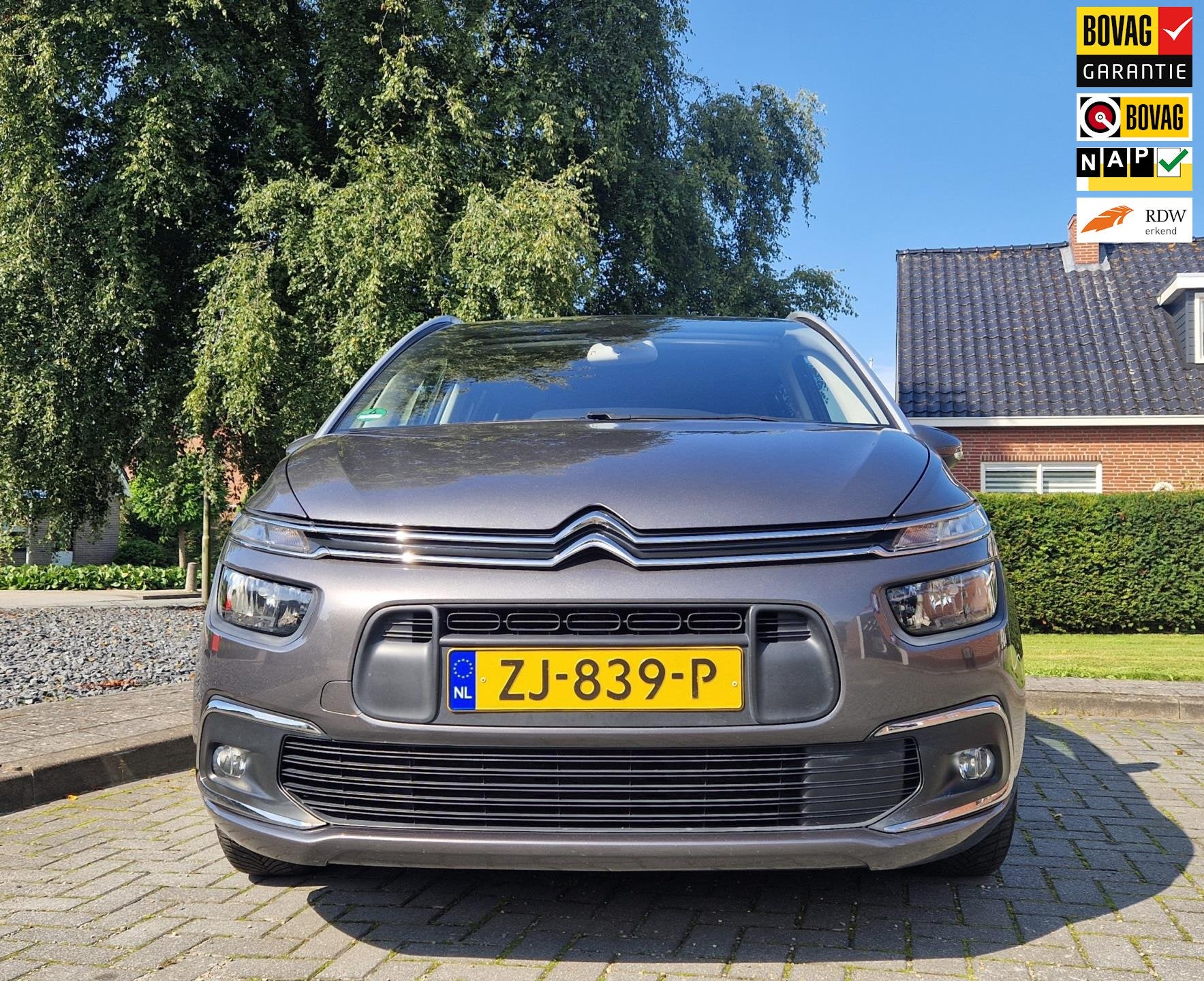 Citroen Grand C4 SpaceTourer 1.2 PureTech Business 7 zitplaa, Auto's, Stof, Gebruikt, 1199 cc, 7 stoelen