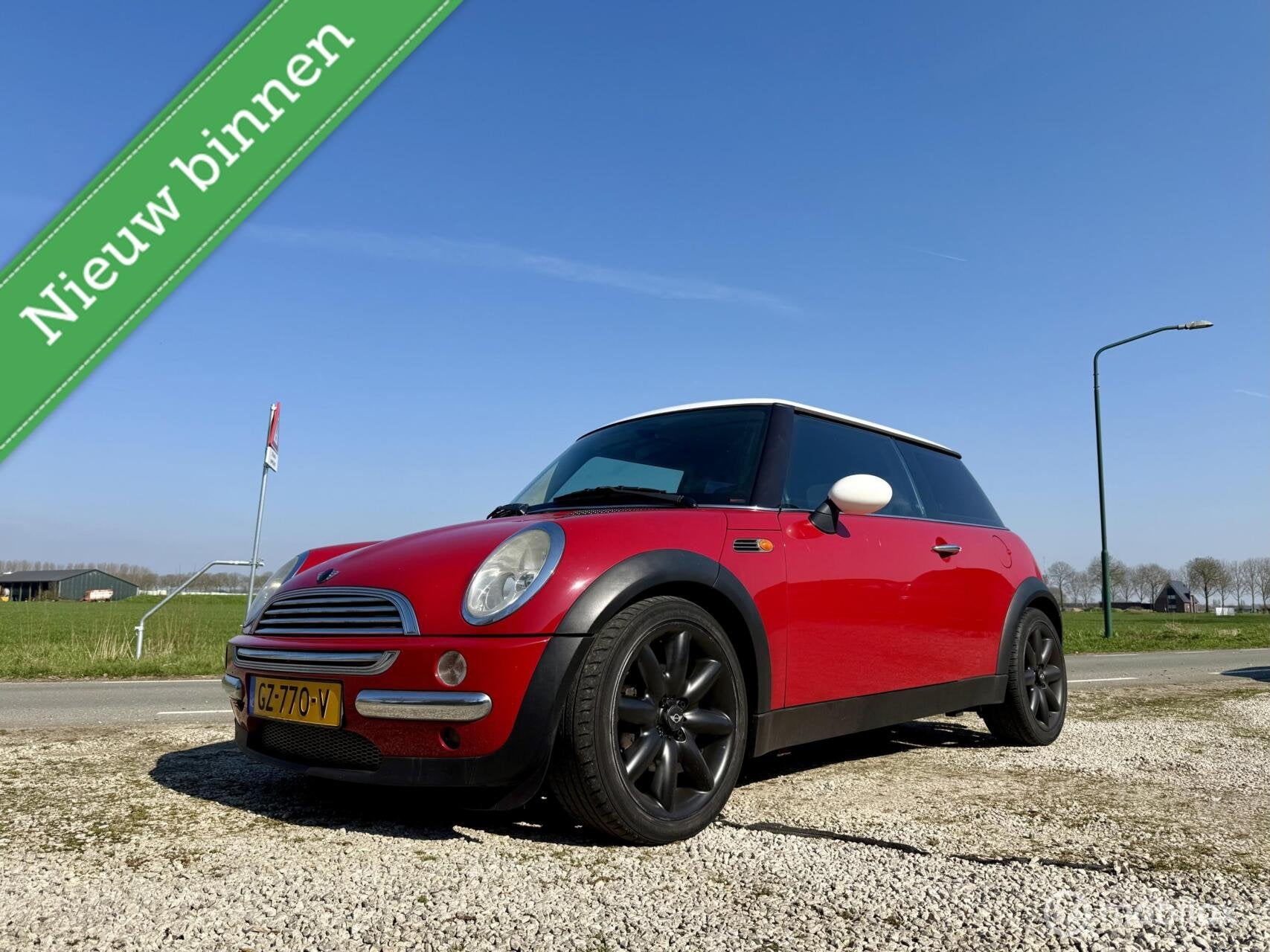 Mini Mini 1.6 Cooper Pepper, BJ 2003, schakelt niet in derde, Multifunctioneel stuurwiel, Gebruikt, 4 cilinders, 4 stoelen