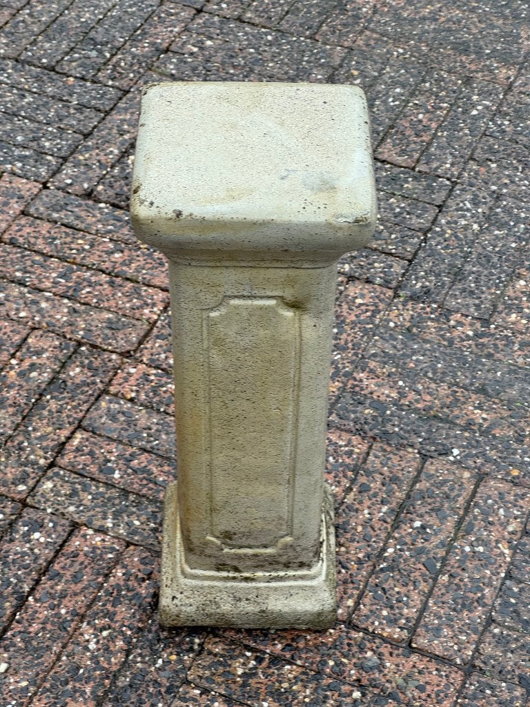 Tuinzuil, Ophalen, Gebruikt