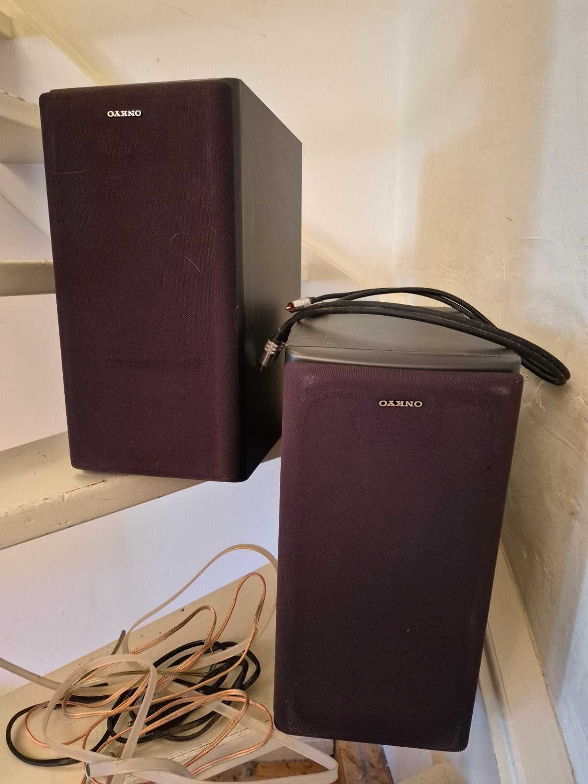 Onkyo Speakerboxen (2 stuks) - Compact en Krachtig, Audio, Tv en Foto, Ophalen of Verzenden, Gebruikt, Onkyo