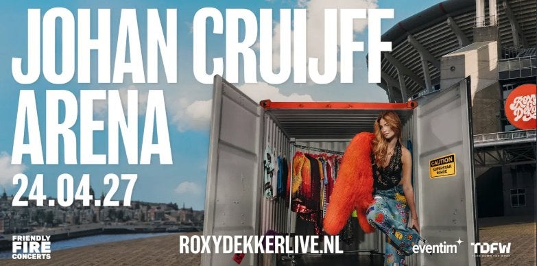 gezocht: 3 tickets voor roxy dekker in de arena, Drie personen of meer, April