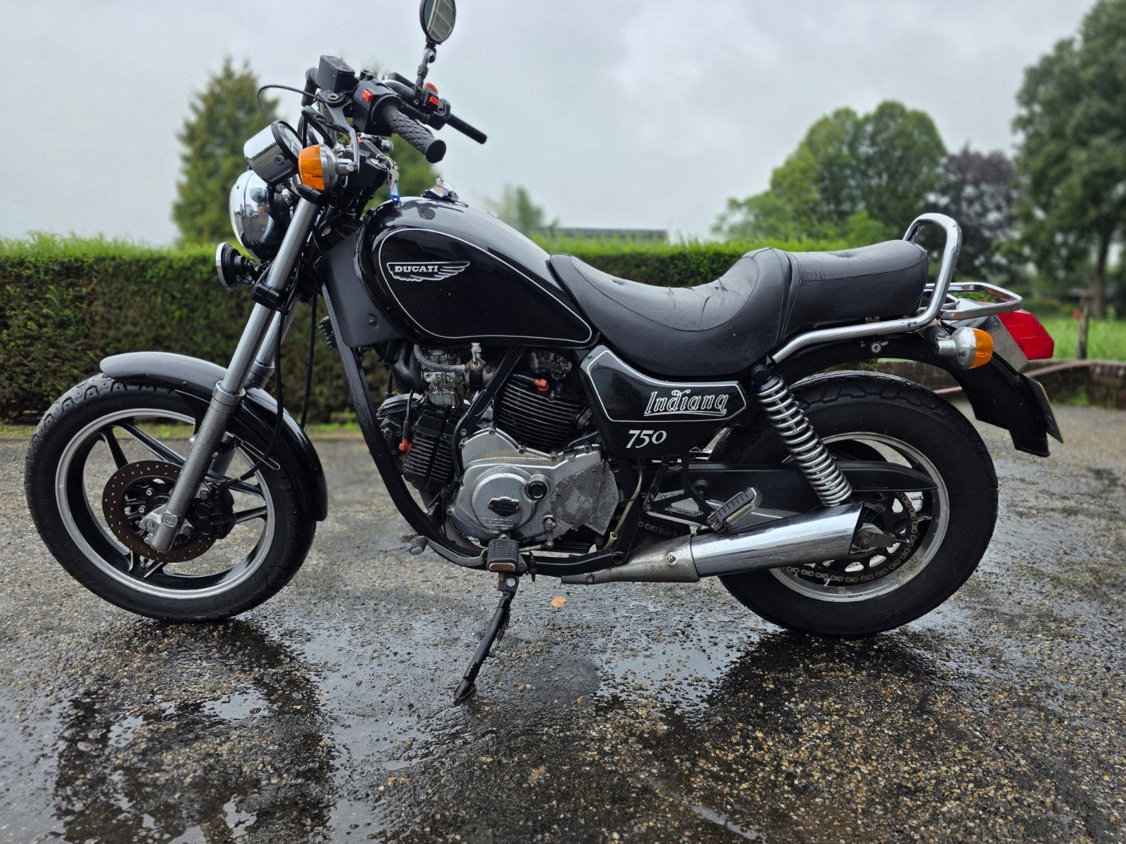 Ducati Indiana 750cc Cult Bike 1989, 750 cc, 2 cilinders, Chopper
