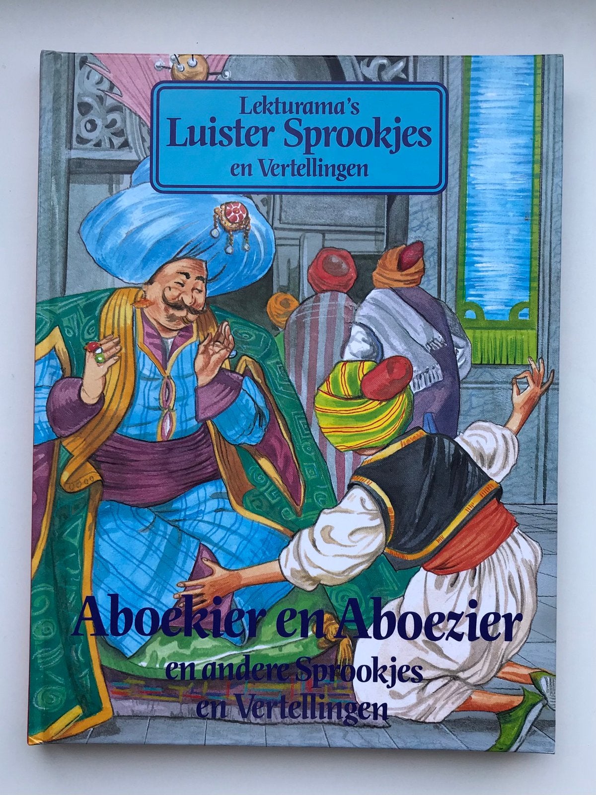 Luistersprookjes Aboekier en Aboezier (boek), Boeken, Sprookjes en Fabels, Ophalen of Verzenden, Zo goed als nieuw