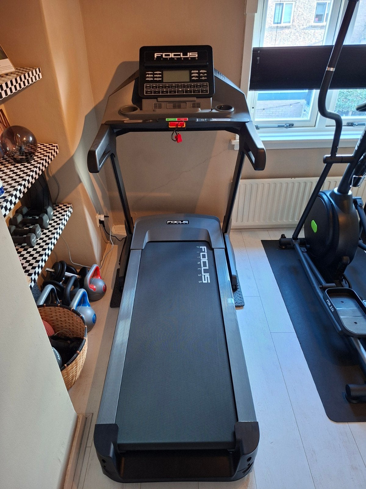 Focus Fitness Jet 9 iPlus Loopband, Ophalen, Zo goed als nieuw, Metaal, Loopband