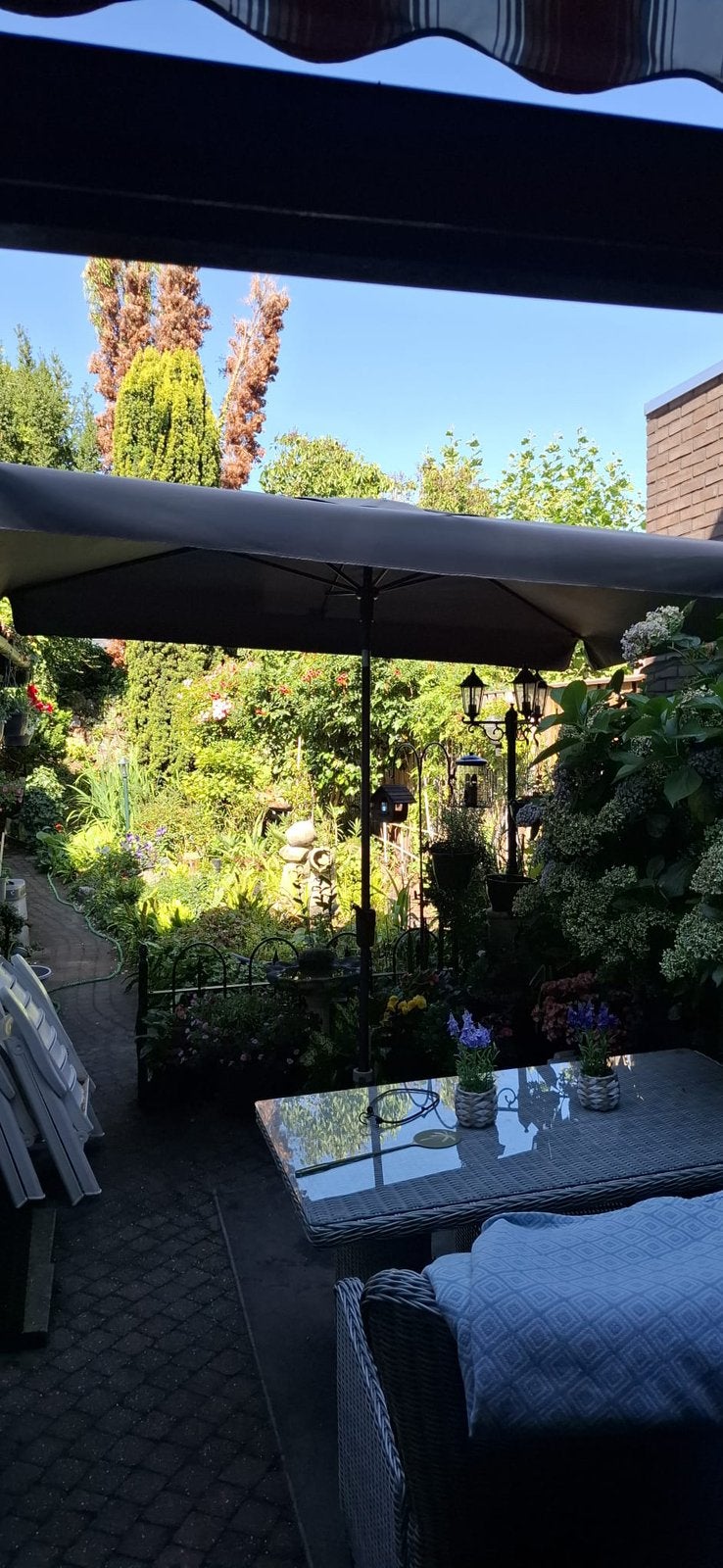 Madison parasol, Ophalen, Zo goed als nieuw