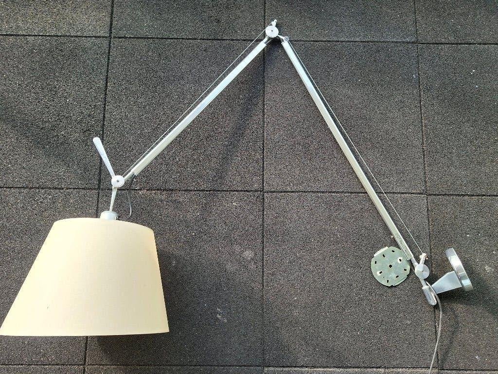 4 x Wandlamp Artemide Tolomeo Mega inclusief kap., Ophalen, Gebruikt, E27 (groot), Overige merken