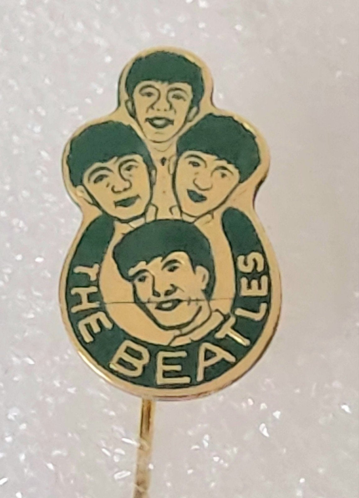Vintage The Beatles Speldje - Collectors Item, Verzamelen, Ophalen of Verzenden, Gebruikt, Overige onderwerpen, Speldje of Pin
