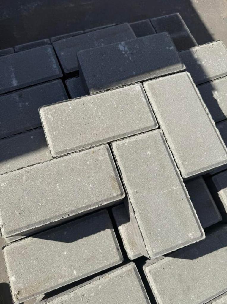 Betonklinker grijs nieuw!, Tuin en Terras, Tegels en Klinkers, Nieuw, Klinkers, Beton, Ophalen of Verzenden