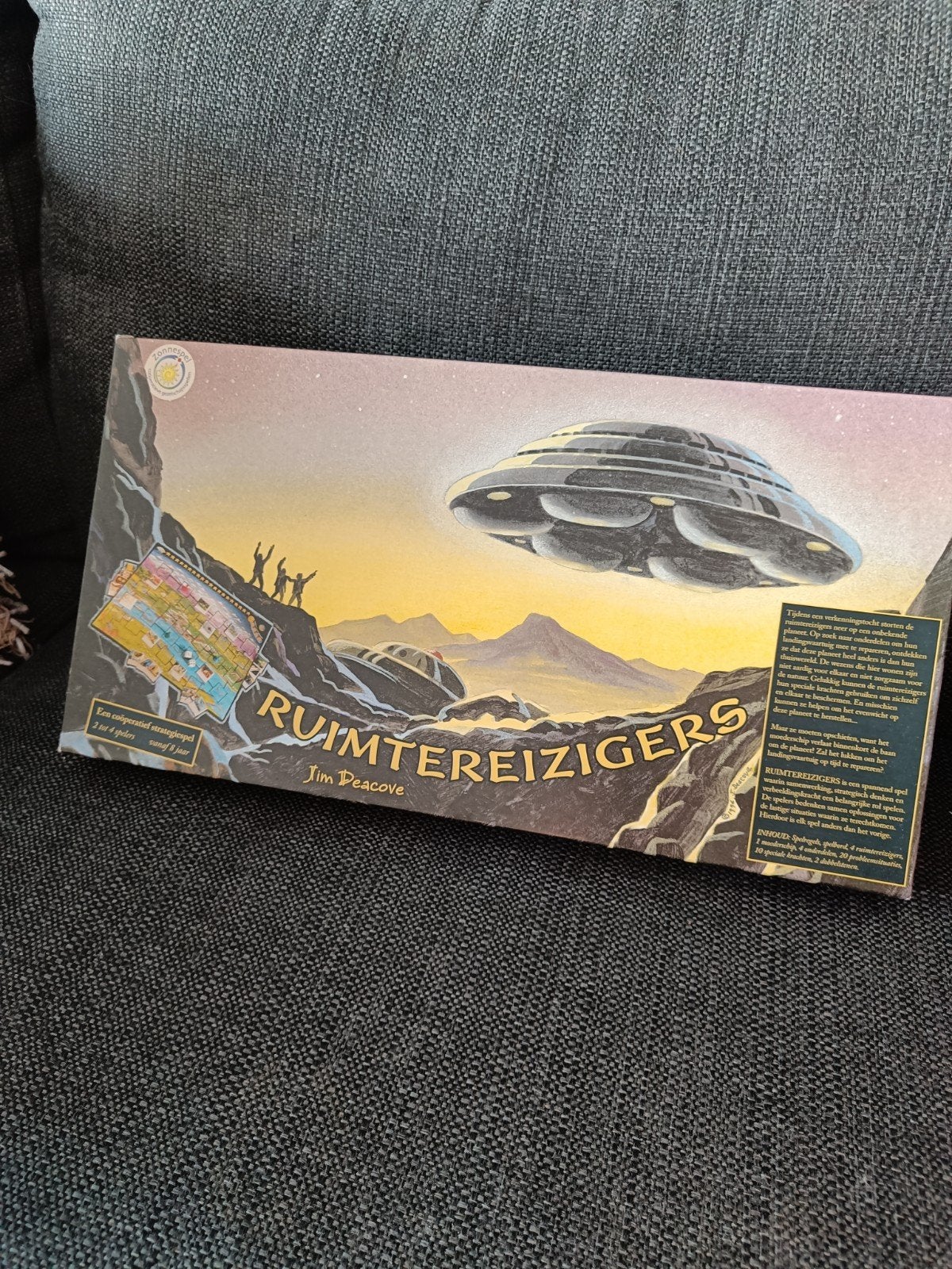Ruimtereizigers Bordspel - coöperatief Avontuur, Een of twee spelers, Ophalen of Verzenden, Zo goed als nieuw, Zonnespel